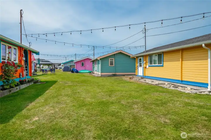 Festive common areas