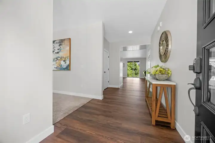 Bright Inviting Entry