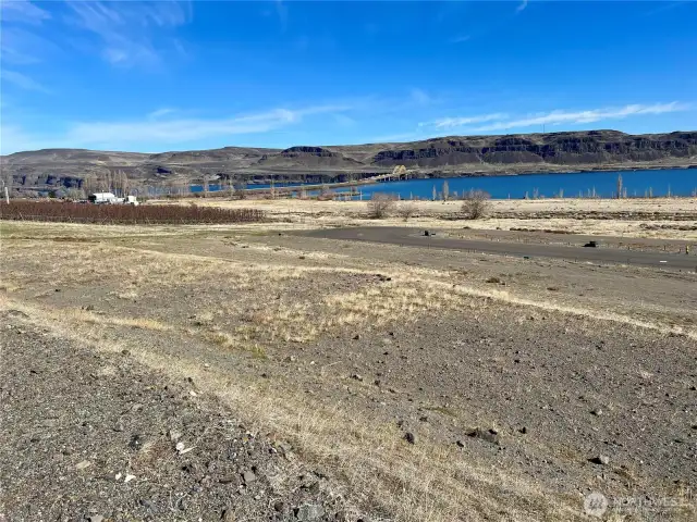 This sloped lot is ideally suited for a multi-story house plan
