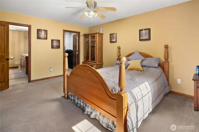 Primary Suite with walk- in-closet