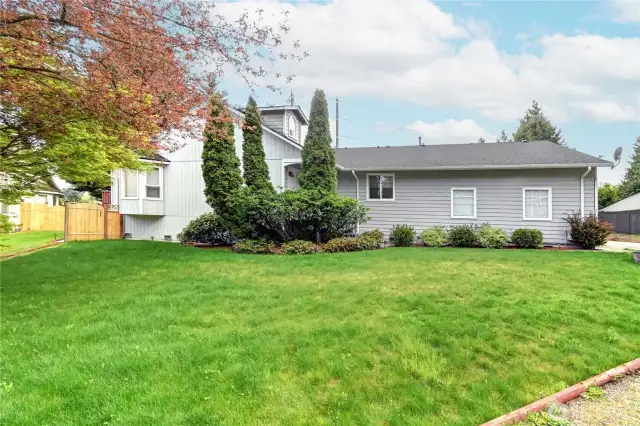 Large Sideyard