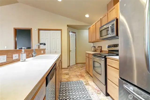 Plenty of Counter Space here!