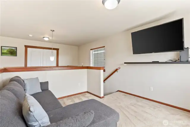 Upstairs loft