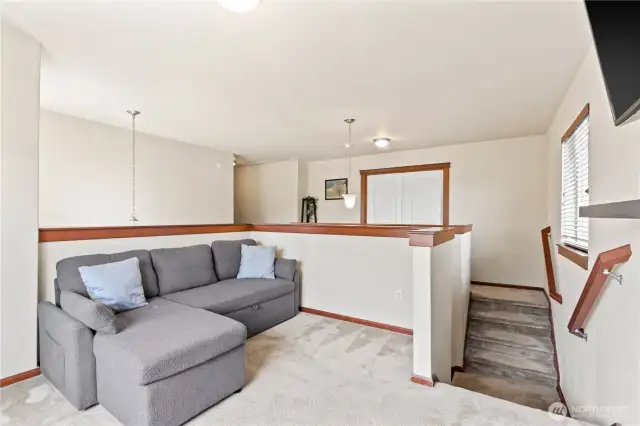 Upstairs loft