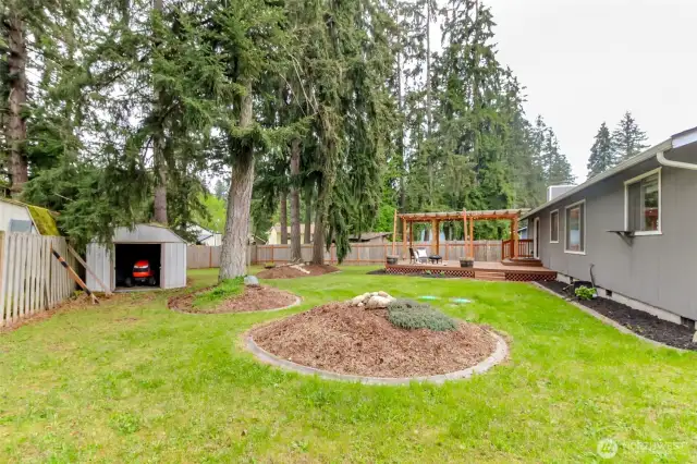Plenty of room on this .27 acre lot.