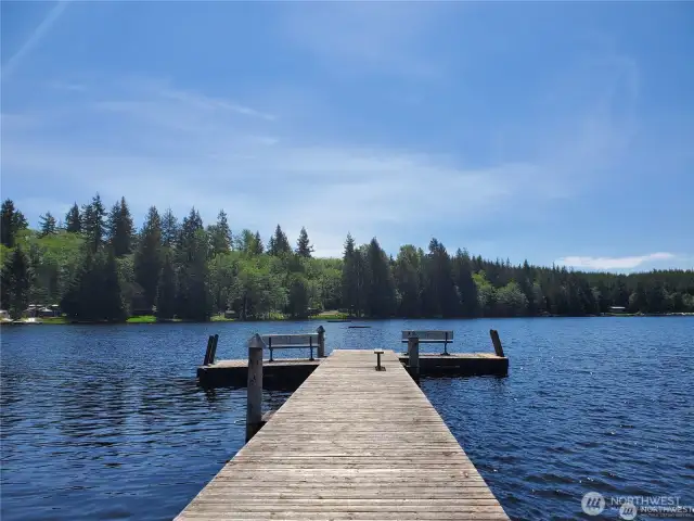 Community fishing/swimming dock