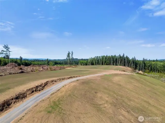 Looking West
