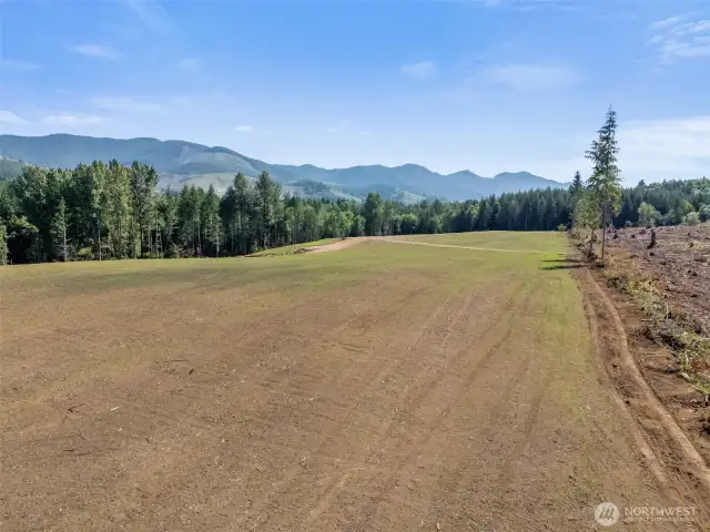 Looking back to the East