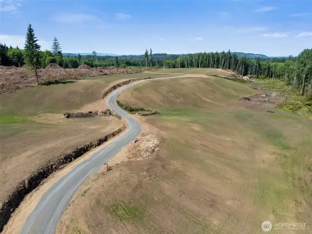 Beautiful rolling land.