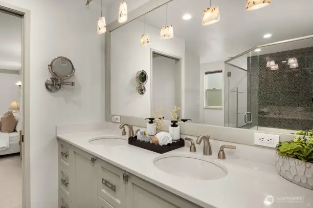 Master bathroom upstairs