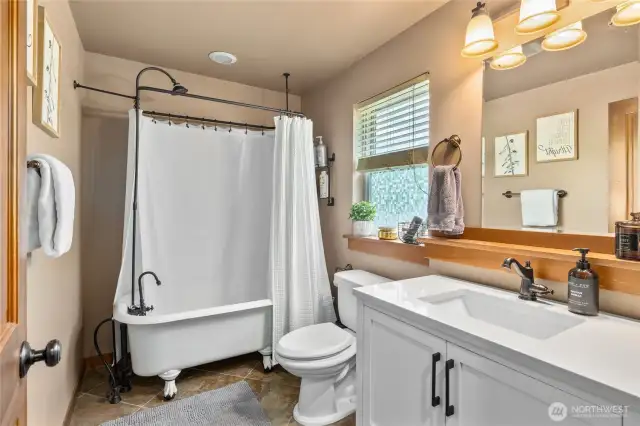 Full bathroom downstairs