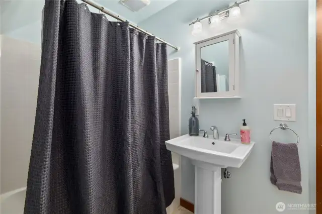 Full bathroom upstairs