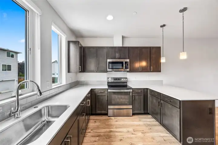 main level kitchen