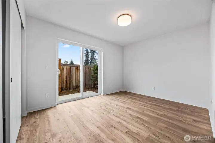 lower level bedroom