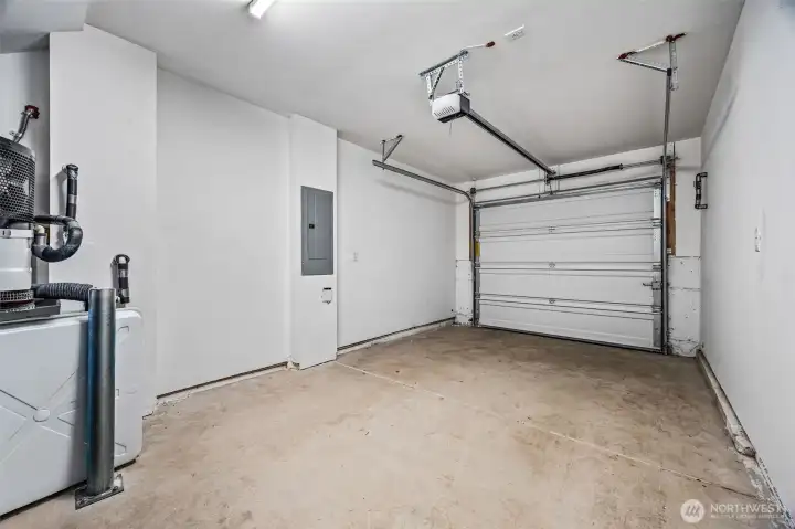one car garage plus storage