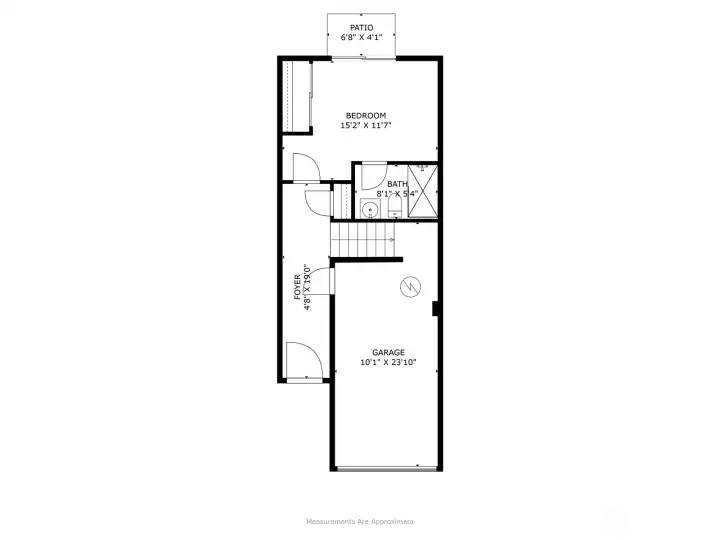 lower level floor plan