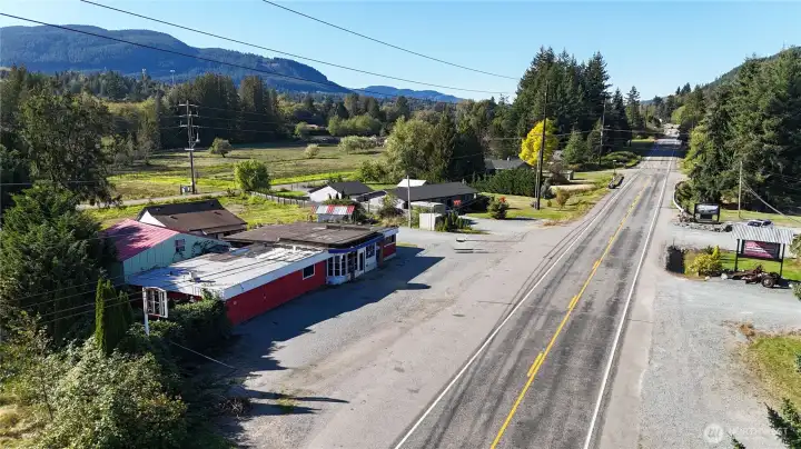 Store front and territorial views