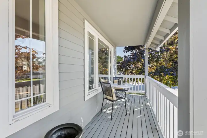 Imagine morning coffee on the porch, or warm afternoons enjoying the sunshine.
