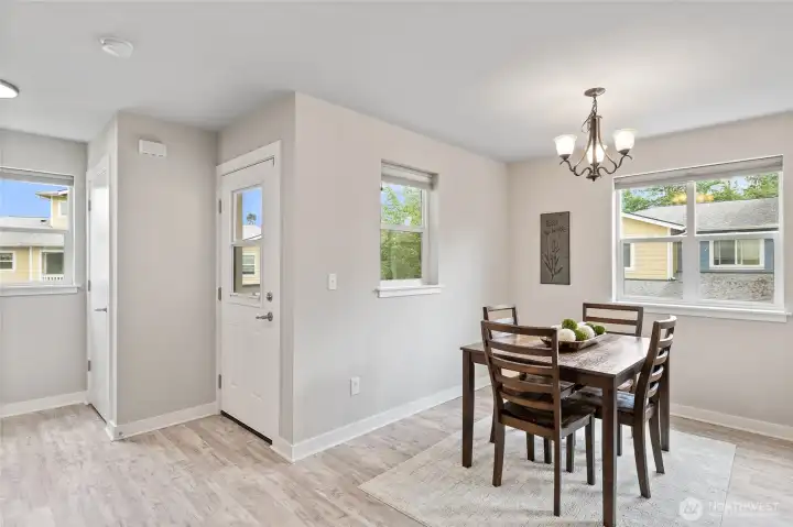 More Oversize Window & Door out to Deck