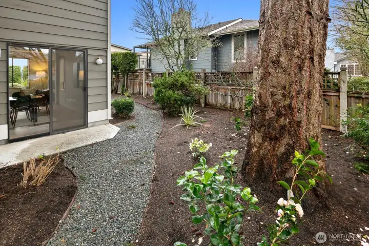 Just outside the family room