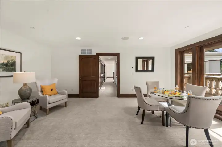 A private guest wing thoughtfully designed for comfort, privacy, and seamless accommodation of guests.