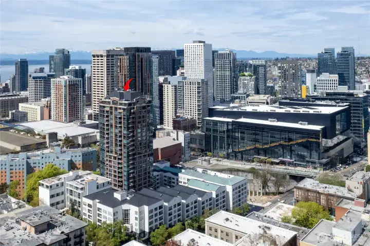 The Meridian in Seattle is walkable to the Convention Center and all that downtown Seattle has to offer