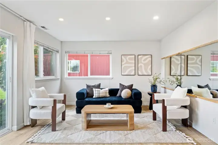 Downstairs living room