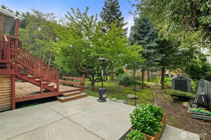 Brand new concrete pad for your use