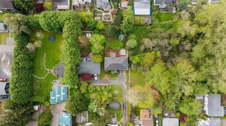 Stunning land space. The woods to the right are Protected and cannot be built on so your privacy is intact for years to come.
