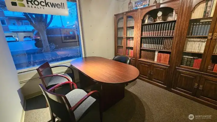 Private office/conference room.