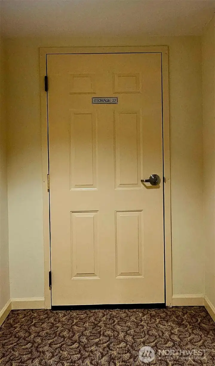 Private additional storage.