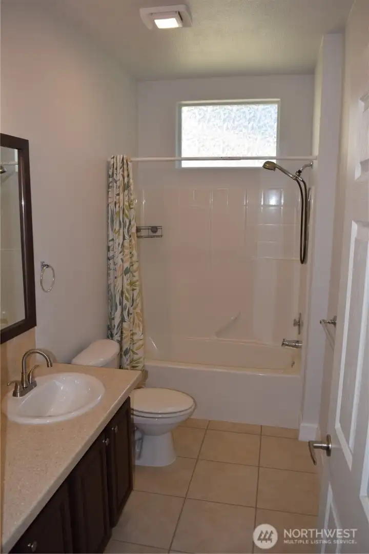 Second Bathroom has a Tub