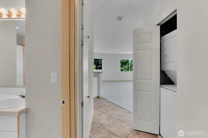 Stackable washer and dryer included! Stackable washer and dryer included!