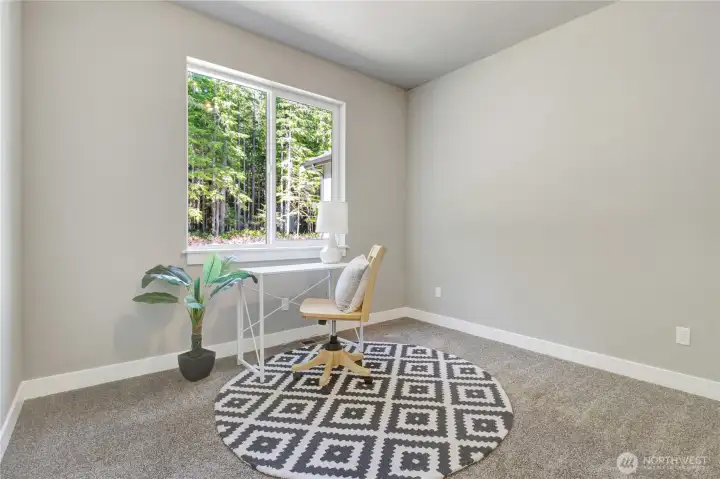 Office space that would be the second bedroom
