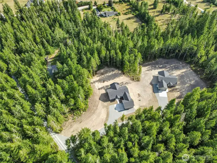 privacy was key, and these lovely homes are in the perfect location just outside of Darrington.
