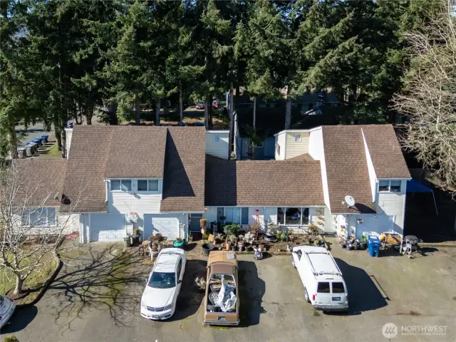 Townhome style triplex in a great location.
