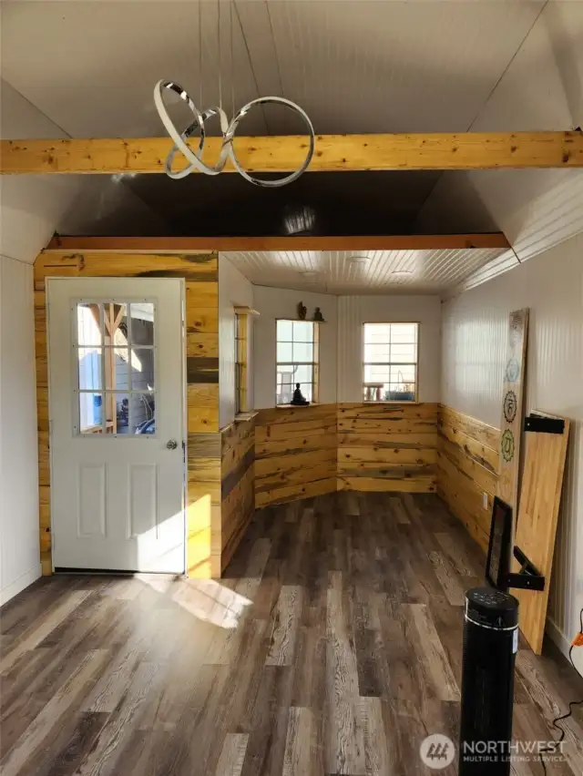 12x28 Finished Deluxe Play Shed W/ Power