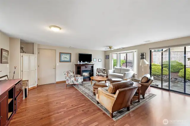 Another view of front living room.