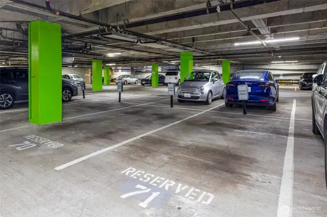 Easy parking.