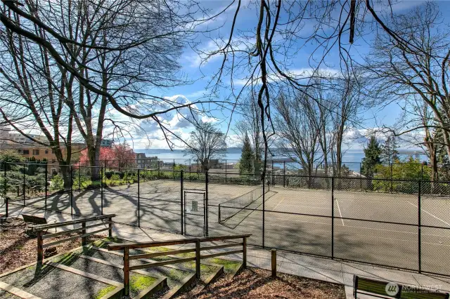 Tennis Courts at the park!