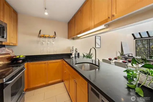 A kitchen built for two.