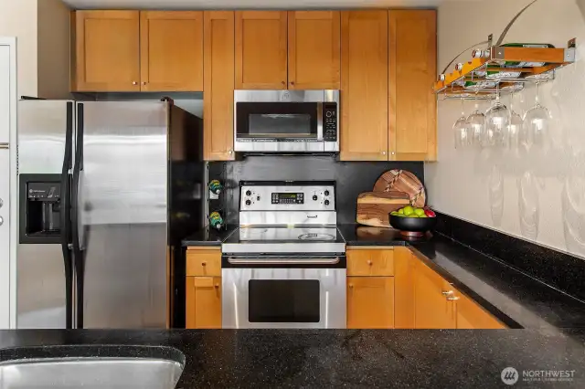 Stainless Steel Appliances.