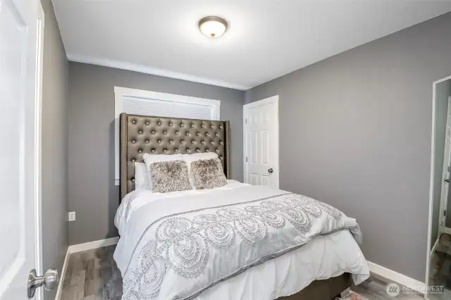 Upper floor primary bedroom.