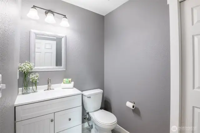 Guest bathroom.