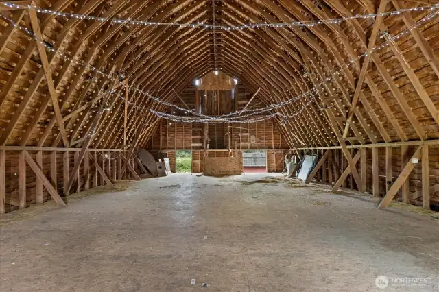 Hay loft or game room, you decide.