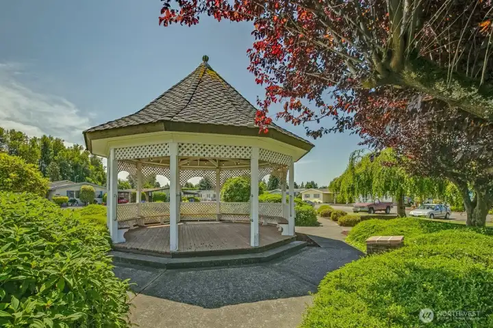 Gazebo and Park Areas.