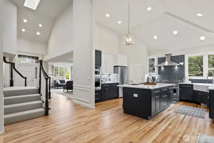 Open spacious floor plan. LED lighting throughout.