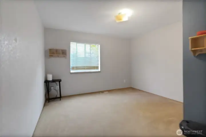 One of the two secondary bedrooms, nice sized