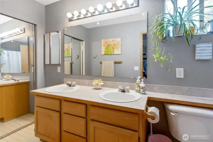 The primary full bath