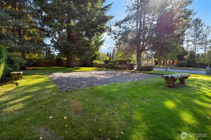 Neighborhood park to enjoy